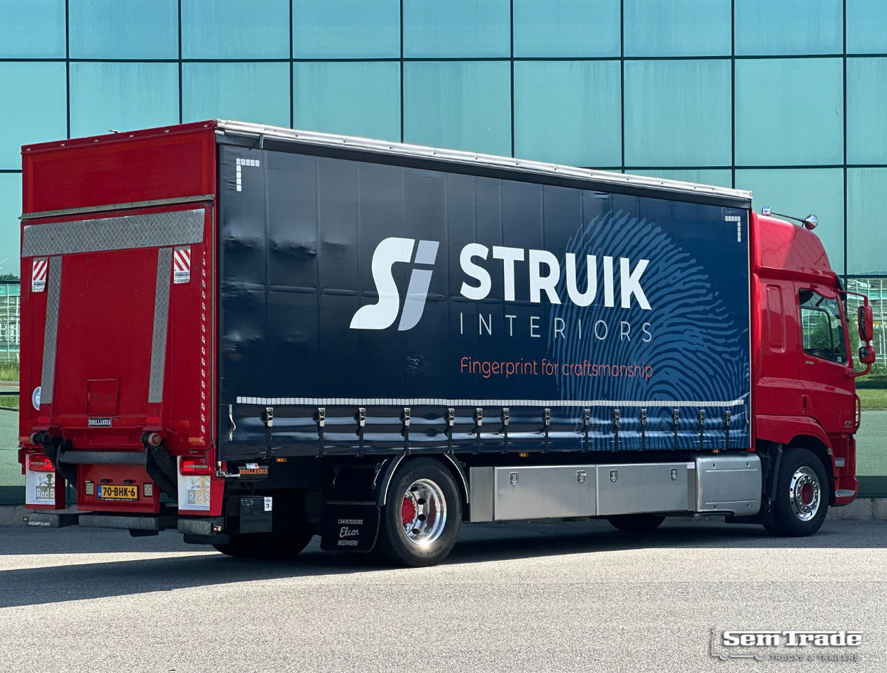 DAF CF 290 FA Space CAB Hardhouten Vloer 2500 KG Klep Nieuw Staat - Caminhão furgão: foto 5 DAF CF 290 FA Space CAB Hardhouten Vloer 2500 KG Klep Nieuw Staat - Caminhão furgão: foto 5