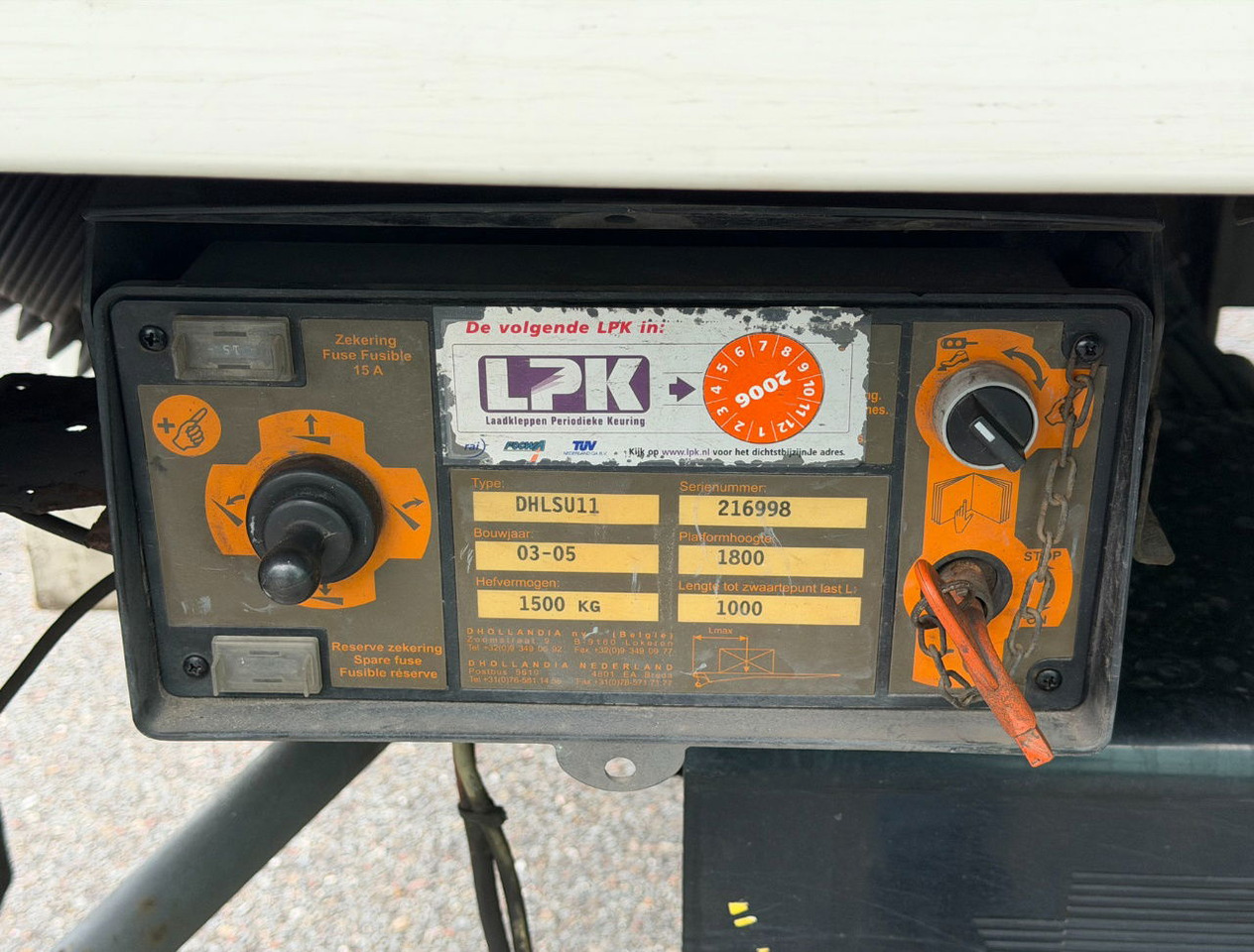 Caminhão furgão DAF CF 75.250 Euro 3 Manual Gearbox VAN Beurden Isolated BOX Tail Lift Super Condition NL-Truck: foto 18