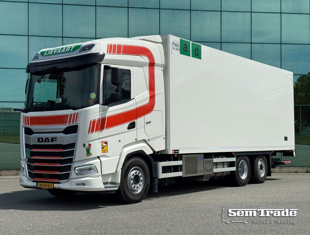 DAF XG 480 FAR 475.000 KM Carrier TRS Iceland 815 x 250 x 275 CM Inside Tail Lift NL Truck - Caminhão frigorífico: foto 1 DAF XG 480 FAR 475.000 KM Carrier TRS Iceland 815 x 250 x 275 CM Inside Tail Lift NL Truck - Caminhão frigorífico: foto 1