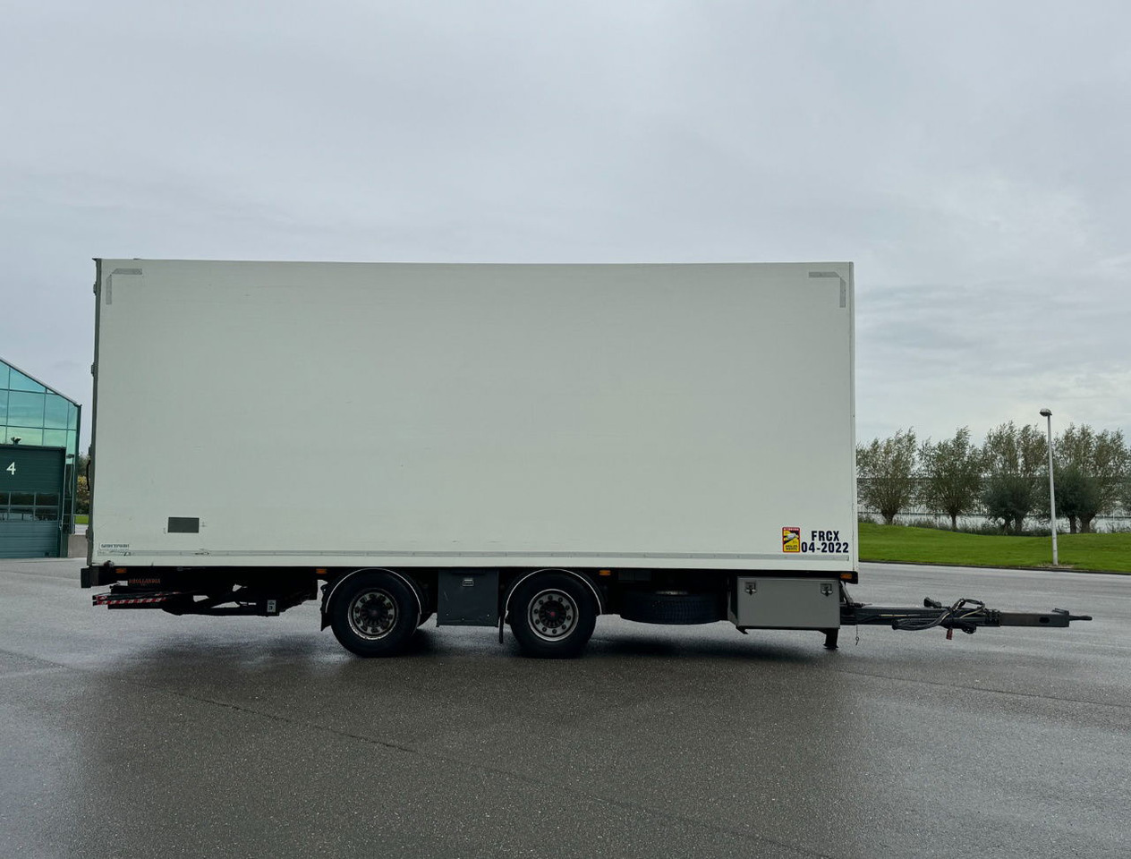 Reboque furgão DRACO MZS 218 Wipkar 750 x 250 x 290 CM Inside Tail Lift 2021 TRS Iceland TOP Condition NL Trailertrailer: foto 6