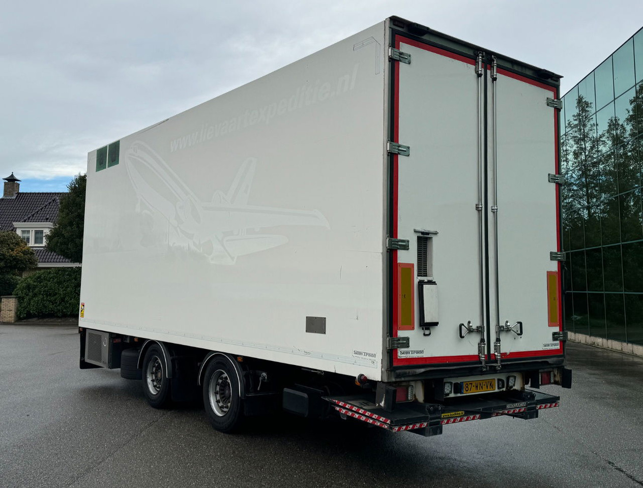 DRACO MZS 218 Wipkar 750 x 250 x 290 CM Inside Tail Lift 2021 TRS Iceland TOP Condition NL Trailertrailer - Reboque frigorífico: foto 3 DRACO MZS 218 Wipkar 750 x 250 x 290 CM Inside Tail Lift 2021 TRS Iceland TOP Condition NL Trailertrailer - Reboque frigorífico: foto 3