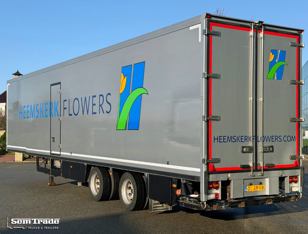 Floor FLO-1220K1 Theo Mulder Isolated BOX Side Door Thermo King SLX 300 Holland-Trailer - Semireboque frigorífico: foto 3 Floor FLO-1220K1 Theo Mulder Isolated BOX Side Door Thermo King SLX 300 Holland-Trailer - Semireboque frigorífico: foto 3