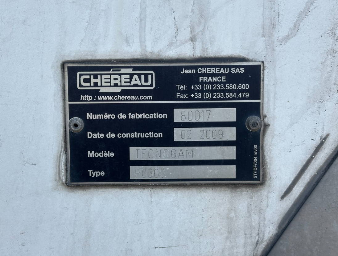 Semireboque frigorífico Renders Chereau Carrier Maxima 1300 Steering Axle Tail Lift Belgium Trailer: foto 24