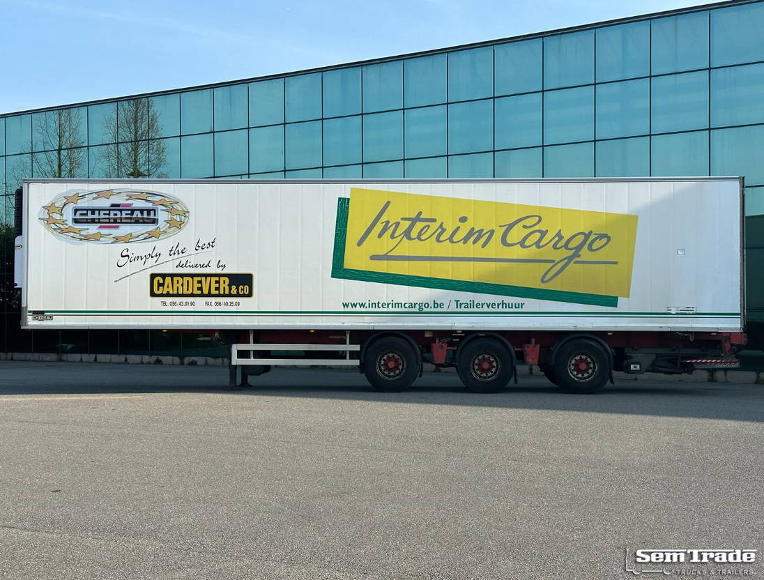 Renders Chereau Carrier Maxima 1300 Steering Axle Tail Lift Belgium Trailer - Semireboque frigorífico: foto 2 Renders Chereau Carrier Maxima 1300 Steering Axle Tail Lift Belgium Trailer - Semireboque frigorífico: foto 2