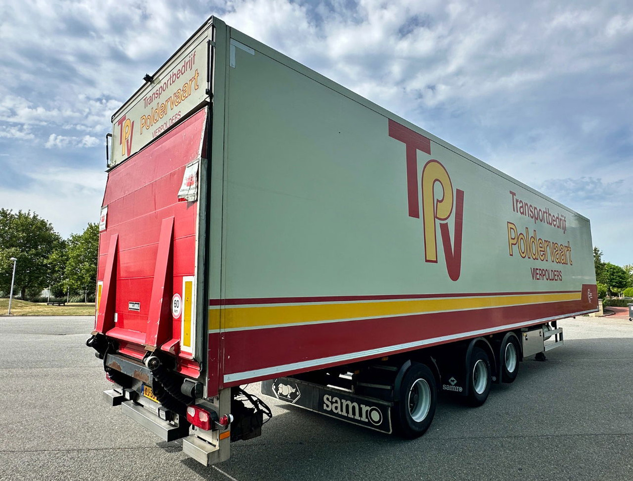 Samro 3-AS Stuuras 3 Tons Achtersluitklep - Semireboque frigorífico: foto 5 Samro 3-AS Stuuras 3 Tons Achtersluitklep - Semireboque frigorífico: foto 5