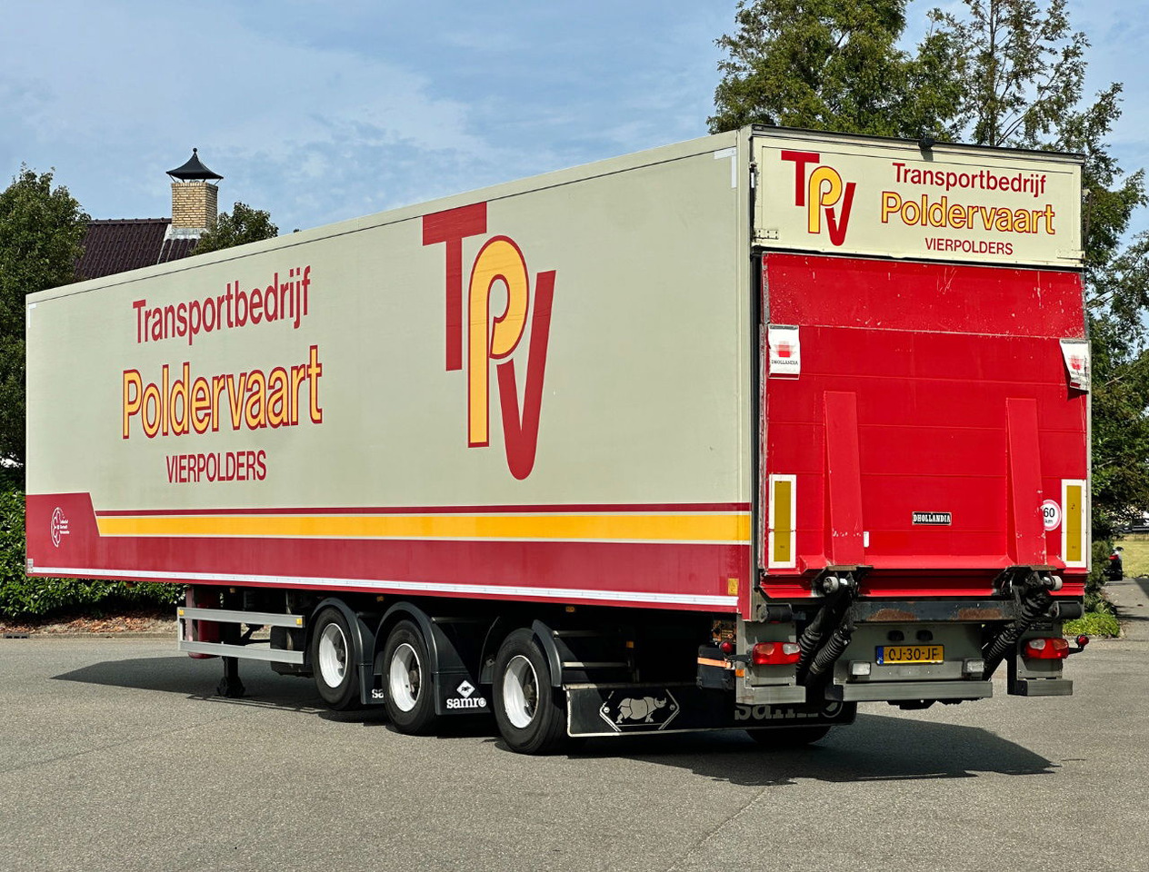 Samro 3-AS Stuuras 3 Tons Achtersluitklep - Semireboque frigorífico: foto 3 Samro 3-AS Stuuras 3 Tons Achtersluitklep - Semireboque frigorífico: foto 3