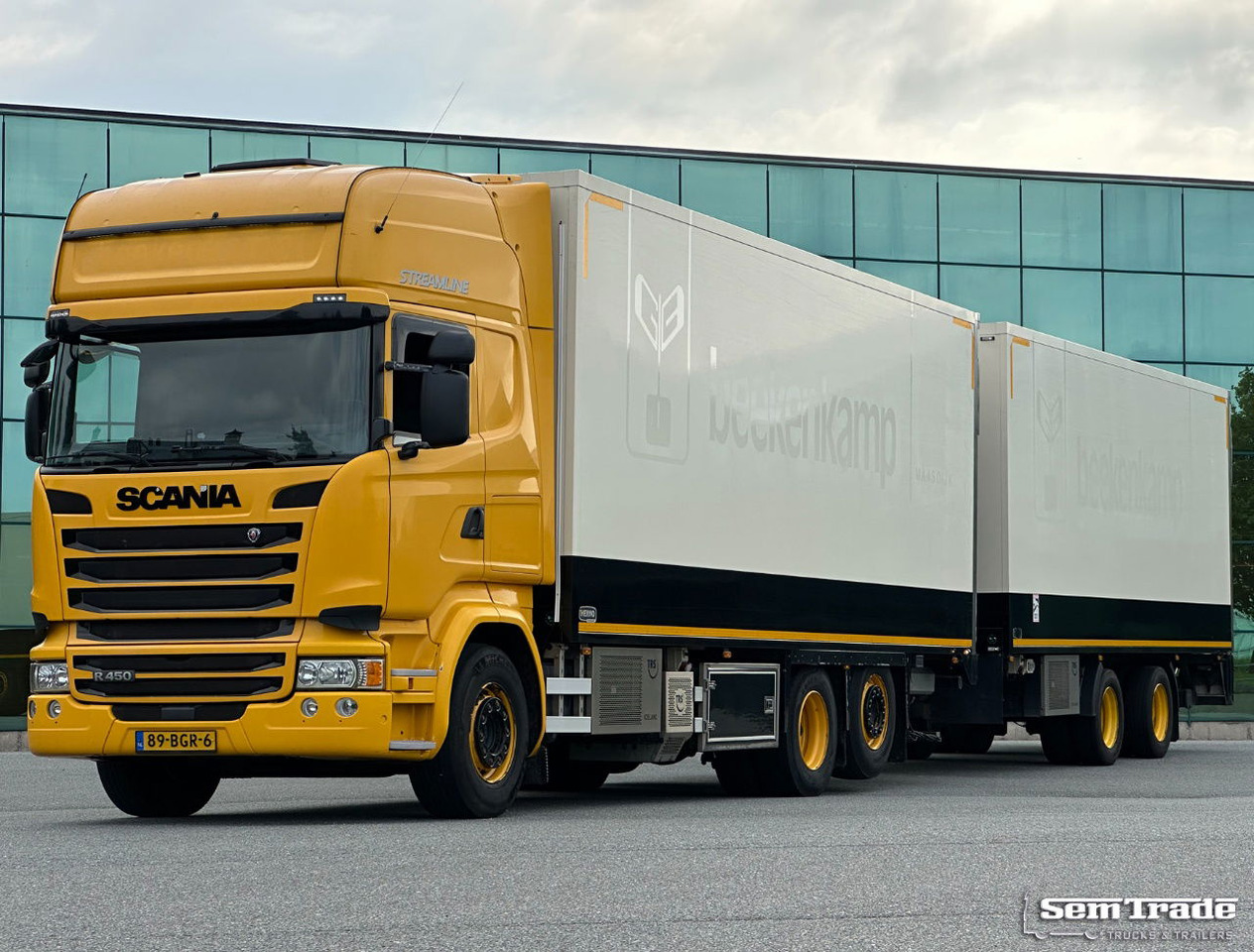 Scania R450 Retarder TRS Cooling Heiwo Isolated Boxes Tail Lift NL-Combi - Caminhão frigorífico: foto 1 Scania R450 Retarder TRS Cooling Heiwo Isolated Boxes Tail Lift NL-Combi - Caminhão frigorífico: foto 1