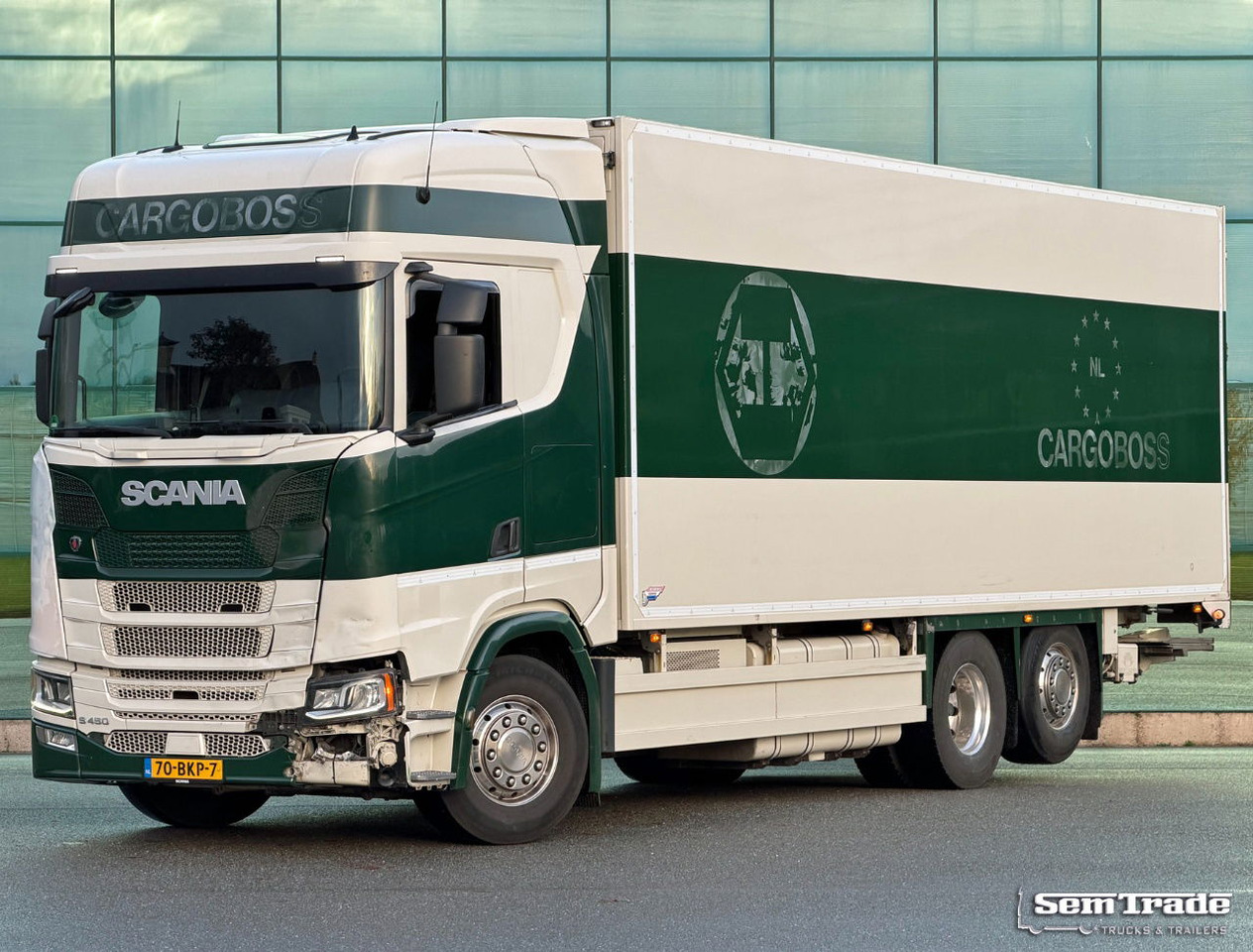 Scania S450 Full AIR Retarder VAN Beurden Isolated BOX Hydrarolls TRS Cooling NL-Truck - Caminhão frigorífico: foto 1 Scania S450 Full AIR Retarder VAN Beurden Isolated BOX Hydrarolls TRS Cooling NL-Truck - Caminhão frigorífico: foto 1