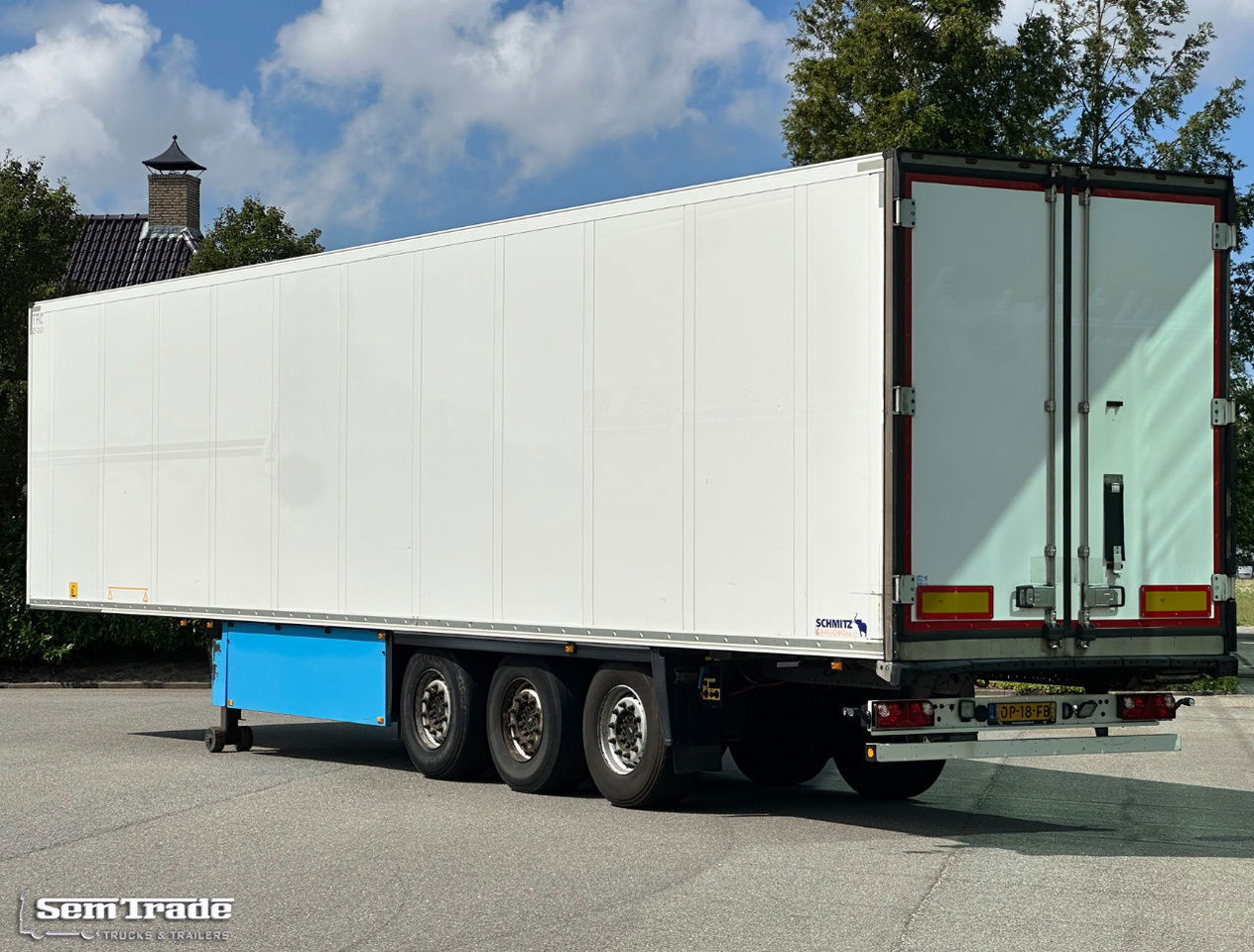 Schmitz Cargobull SCBS3B Thermo King SLXe 300 Lift Axle Holland-Trailer 4 Pieces IN Stock - Semireboque frigorífico: foto 3 Schmitz Cargobull SCBS3B Thermo King SLXe 300 Lift Axle Holland-Trailer 4 Pieces IN Stock - Semireboque frigorífico: foto 3