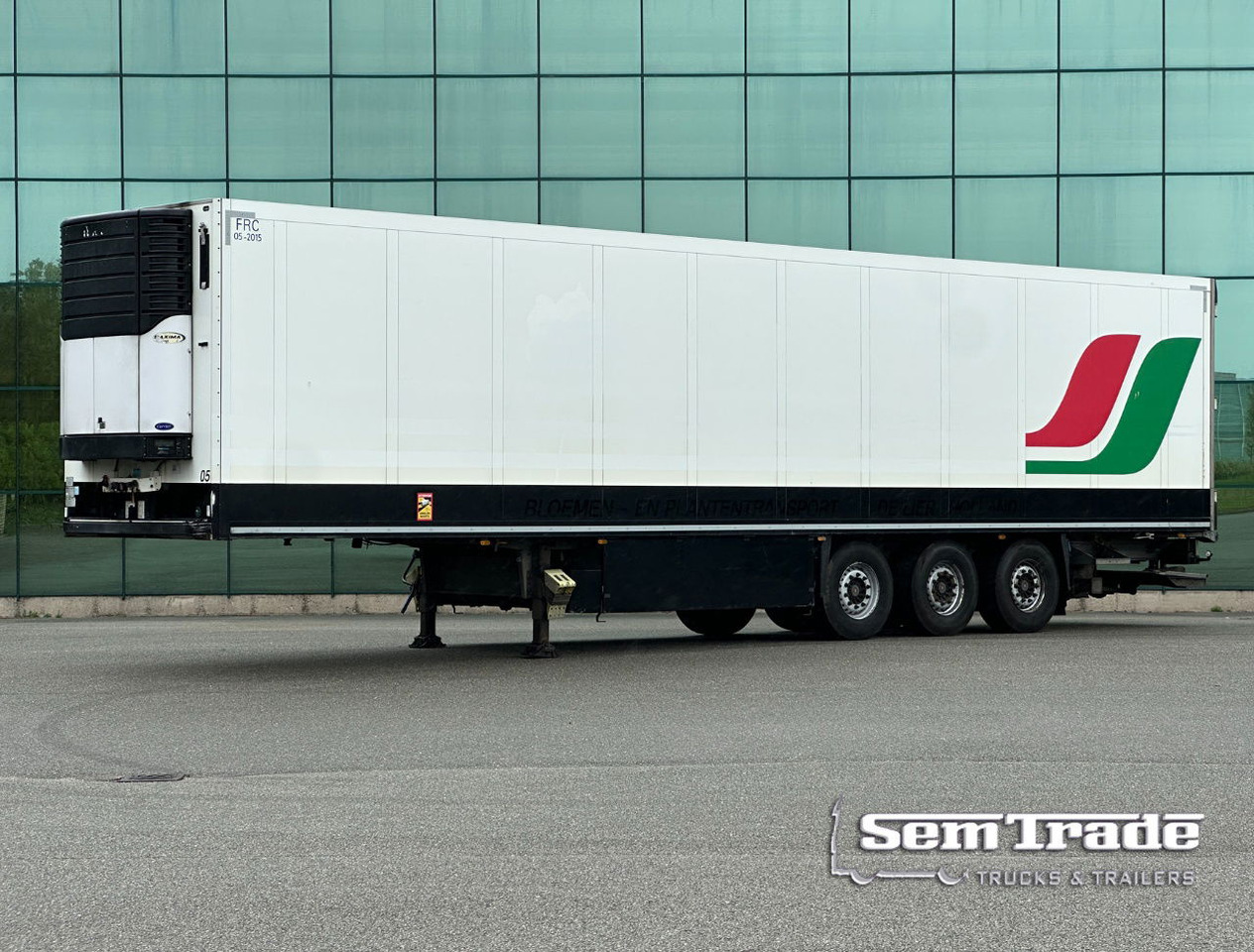 Schmitz Cargobull SKO24 Carrier Maxima 5.502 Hours 270 CM High 250 CM Wide Disc - Semireboque frigorífico: foto 1 Schmitz Cargobull SKO24 Carrier Maxima 5.502 Hours 270 CM High 250 CM Wide Disc - Semireboque frigorífico: foto 1