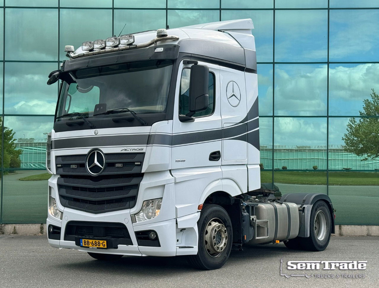 Mercedes-Benz Actros 1945 382.000 KM NEW TUV APK PTO + Hydraulics TOP Condition - Tractor: foto 1 Mercedes-Benz Actros 1945 382.000 KM NEW TUV APK PTO + Hydraulics TOP Condition - Tractor: foto 1