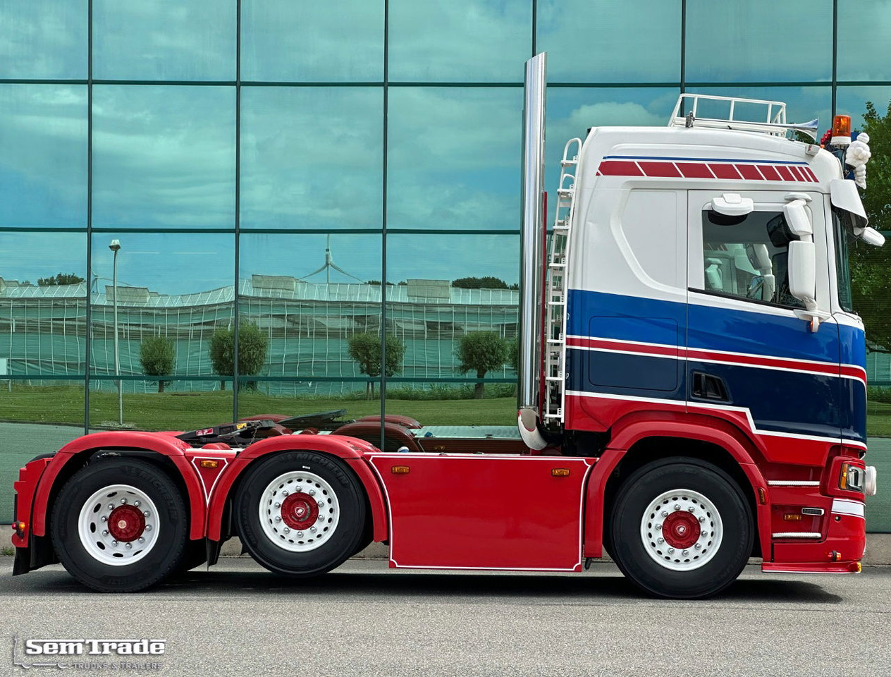 Scania R500 NGS 6X2 Twinsteer Full AIR Retarder 2X Tanks Super Condition - Tractor: foto 5 Scania R500 NGS 6X2 Twinsteer Full AIR Retarder 2X Tanks Super Condition - Tractor: foto 5