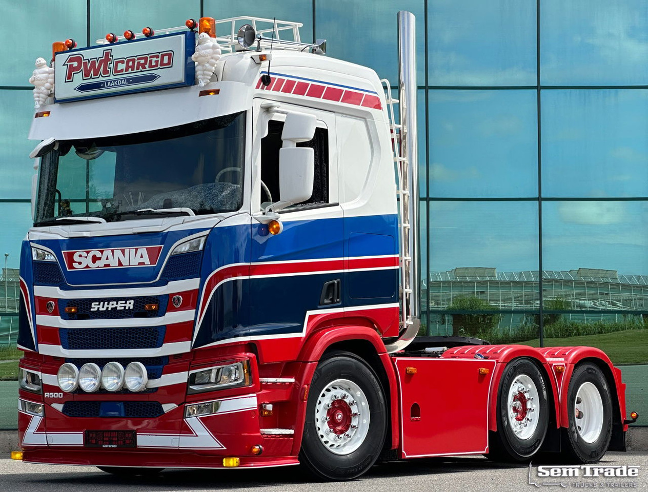 Scania R500 NGS 6X2 Twinsteer Full AIR Retarder 2X Tanks Super Condition - Tractor: foto 1 Scania R500 NGS 6X2 Twinsteer Full AIR Retarder 2X Tanks Super Condition - Tractor: foto 1