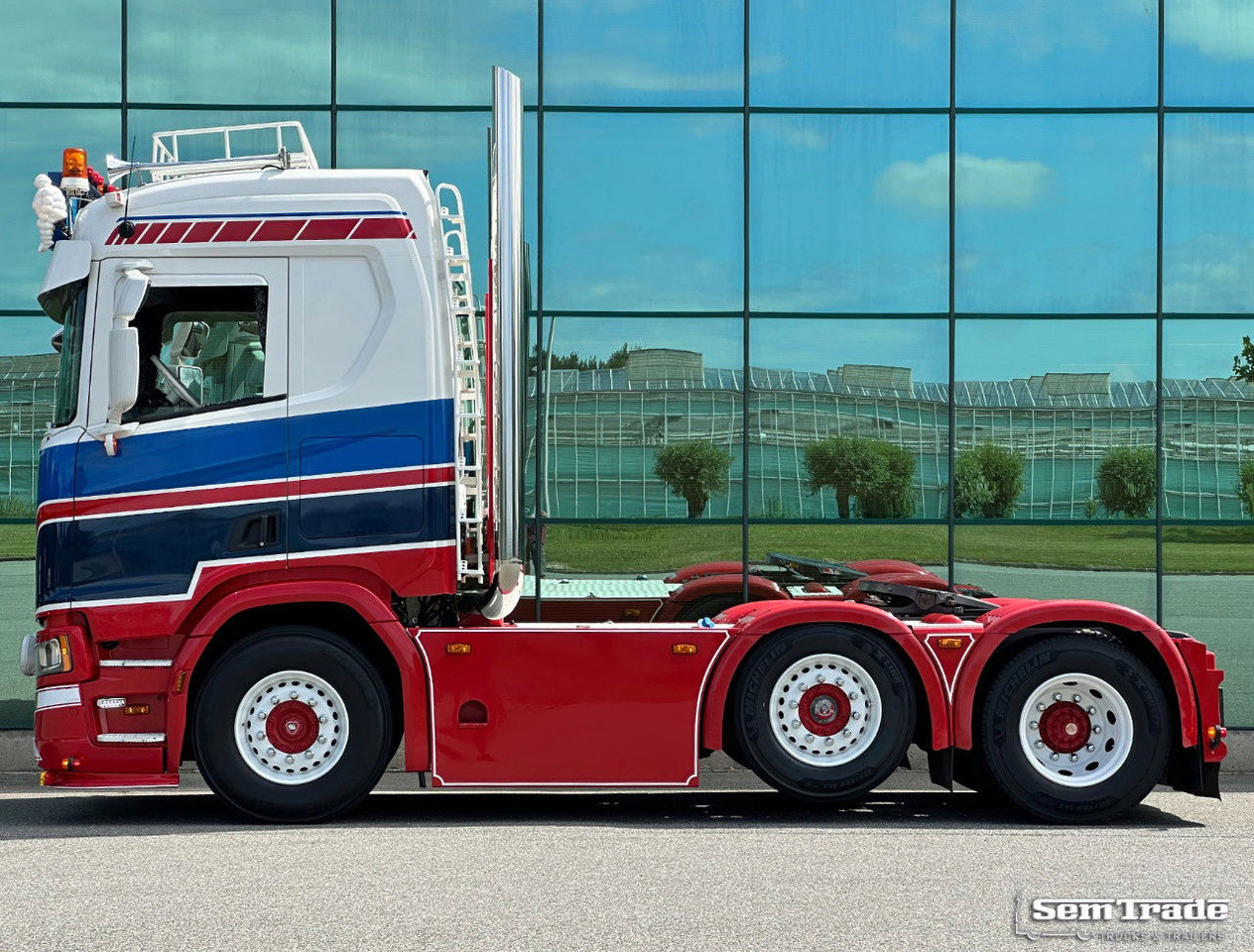 Scania R500 NGS 6X2 Twinsteer Full AIR Retarder 2X Tanks Super Condition - Tractor: foto 2 Scania R500 NGS 6X2 Twinsteer Full AIR Retarder 2X Tanks Super Condition - Tractor: foto 2