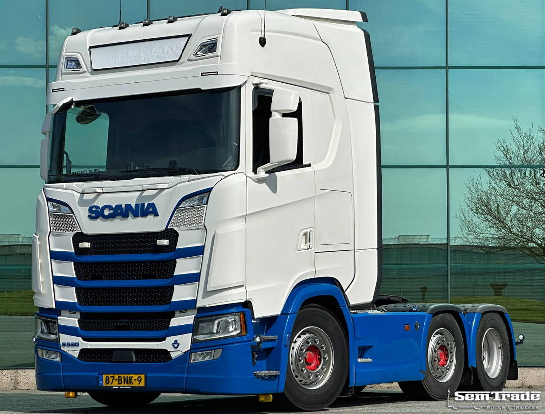 Scania S520 V8 NGS 6X2 Twinsteer Full AIR Retarder 2X Tanks NEW Clutch Super Con - Tractor: foto 1 Scania S520 V8 NGS 6X2 Twinsteer Full AIR Retarder 2X Tanks NEW Clutch Super Con - Tractor: foto 1