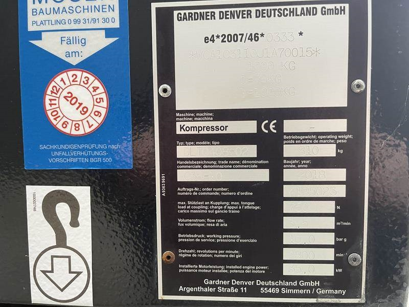 Compair C 35 - 10 - Compressor de ar: foto 4 Compair C 35 - 10 - Compressor de ar: foto 4