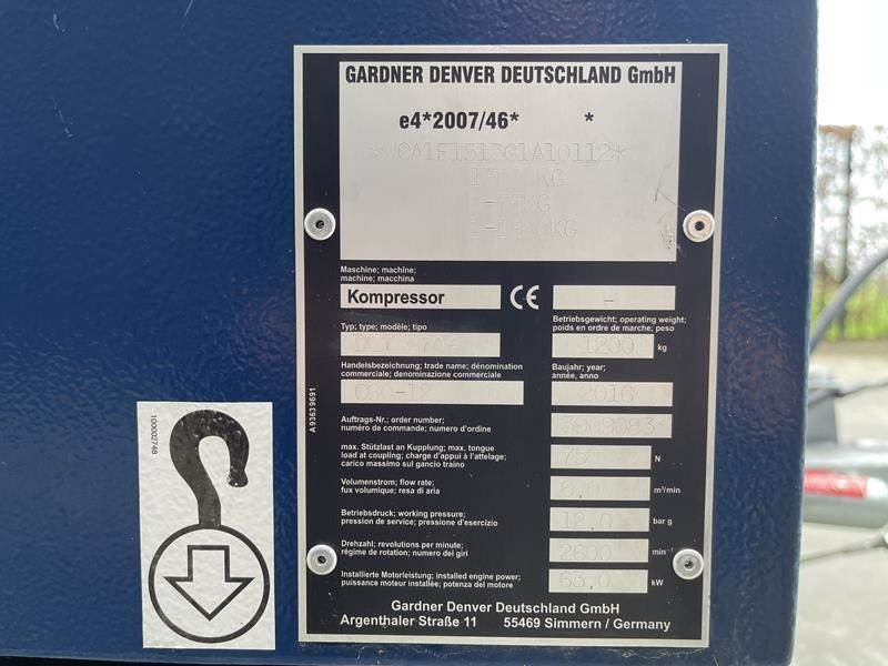 Compair C 60 - 12 - Compressor de ar: foto 4 Compair C 60 - 12 - Compressor de ar: foto 4