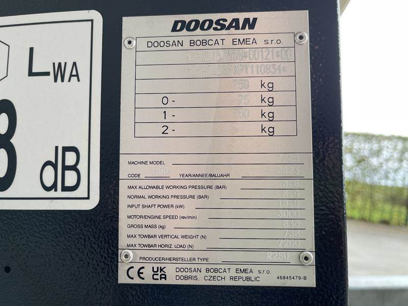 Doosan 7 / 25 - G - N - Compressor de ar: foto 5 Doosan 7 / 25 - G - N - Compressor de ar: foto 5