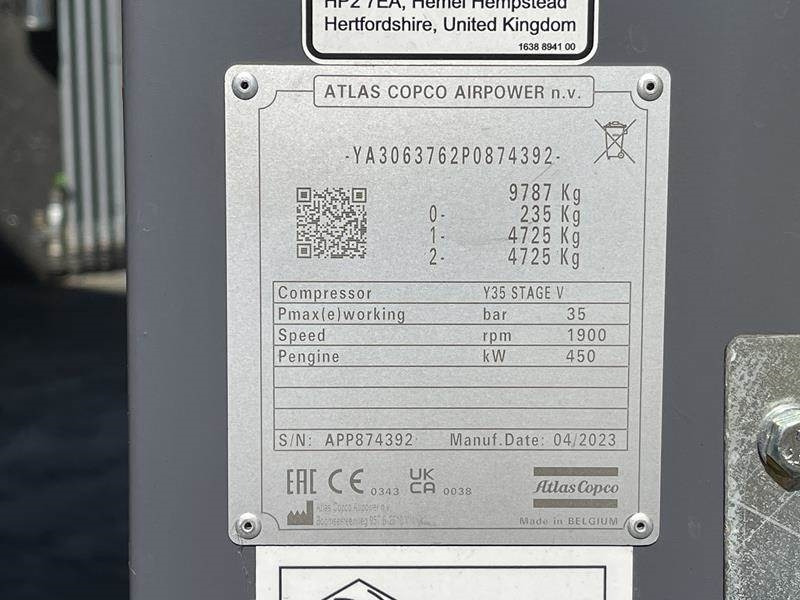 PR202-N-AC Y 35 - N DRILLAIR STAGE V - Compressor de ar: foto 4 PR202-N-AC Y 35 - N DRILLAIR STAGE V - Compressor de ar: foto 4
