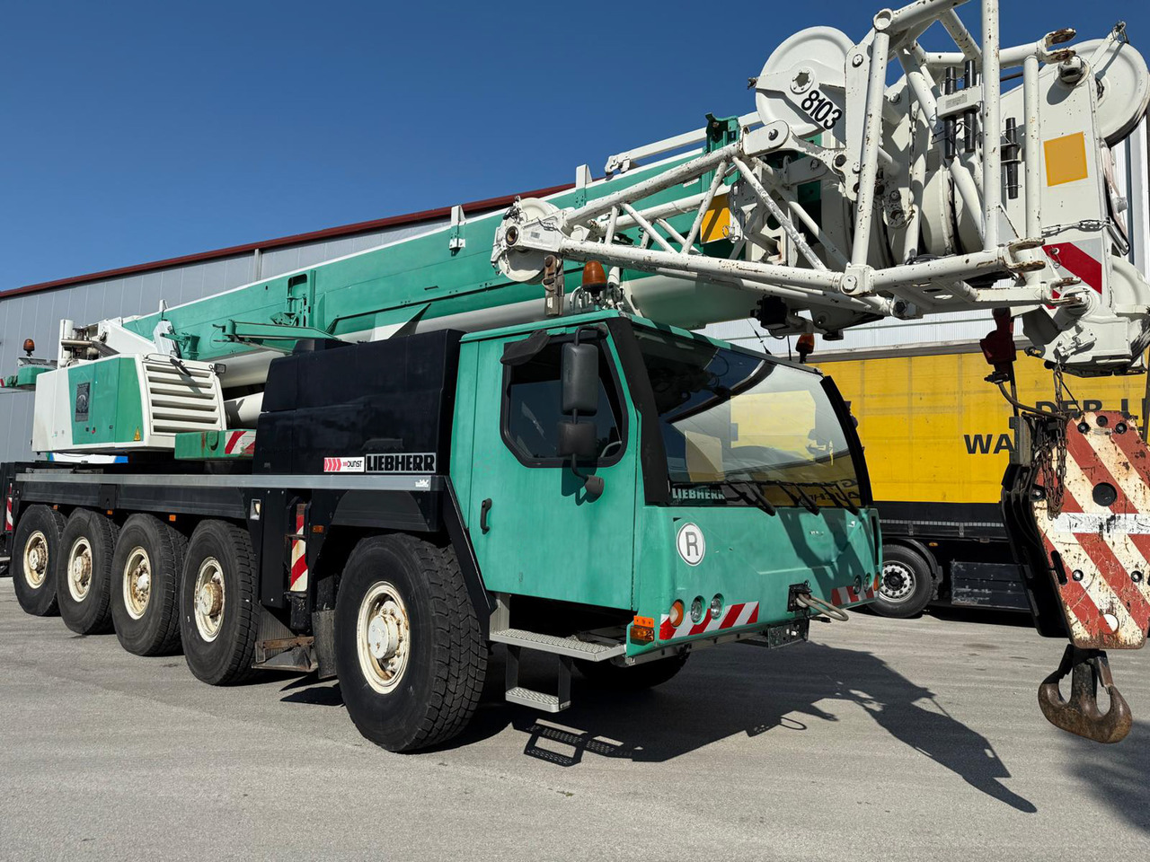 LIEBHERR LTM 1100-5.2 - Guindaste móvel: foto 2 LIEBHERR LTM 1100-5.2 - Guindaste móvel: foto 2