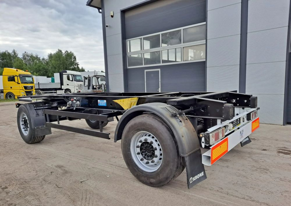 Krone BDF do mleka przyczepa do przewozu mleka - Reboque chassi: foto 3 Krone BDF do mleka przyczepa do przewozu mleka - Reboque chassi: foto 3