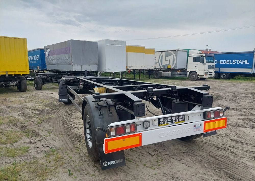 Krone - Reboque transportador de contêineres/ Caixa móvel: foto 1 Krone - Reboque transportador de contêineres/ Caixa móvel: foto 1