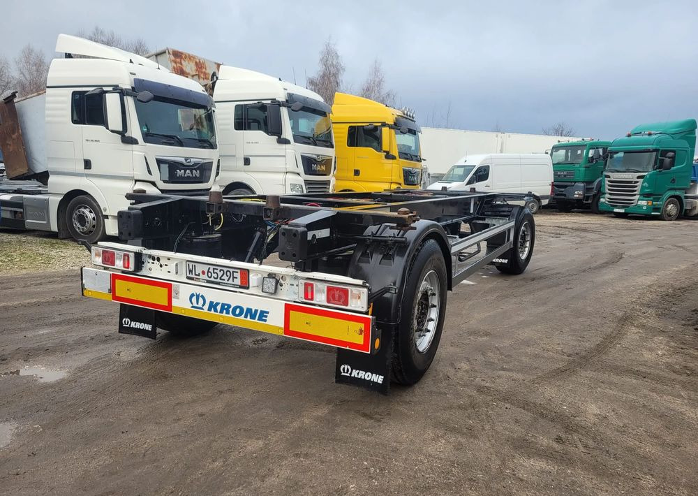 Krone Przyczepa BDF - Reboque transportador de contêineres/ Caixa móvel: foto 4 Krone Przyczepa BDF - Reboque transportador de contêineres/ Caixa móvel: foto 4