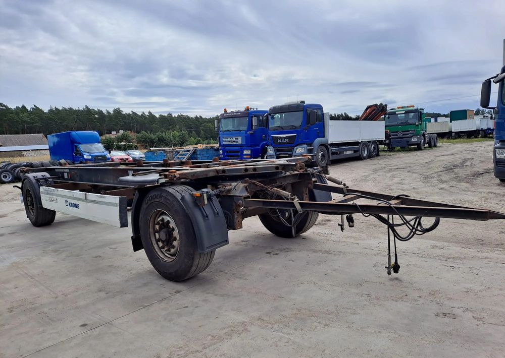 Krone Przyczepa Krone BDF - Reboque transportador de contêineres/ Caixa móvel: foto 1 Krone Przyczepa Krone BDF - Reboque transportador de contêineres/ Caixa móvel: foto 1