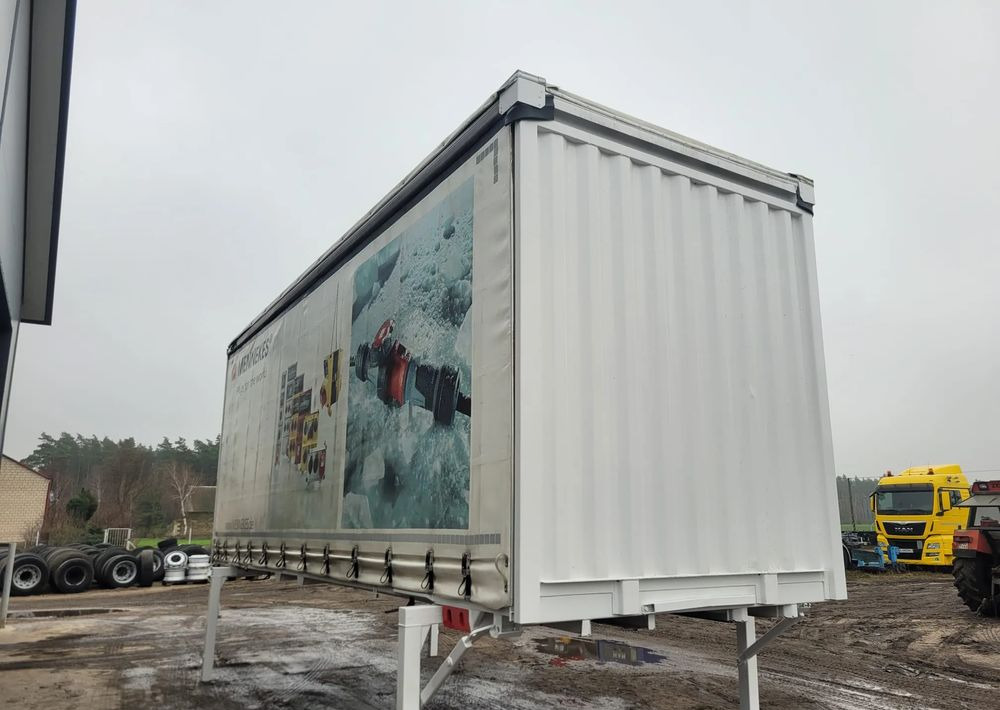 Krone Zabudowa BDF Krone 7,45m - Toldo carroçaria: foto 1 Krone Zabudowa BDF Krone 7,45m - Toldo carroçaria: foto 1