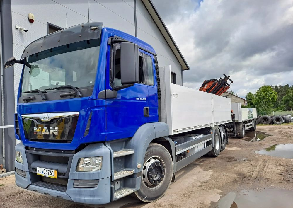 MAN TGS 26.400 Budowlanka Euro 6 - Camião de caixa aberta/ Plataforma, Caminhão grua: foto 5 MAN TGS 26.400 Budowlanka Euro 6 - Camião de caixa aberta/ Plataforma, Caminhão grua: foto 5