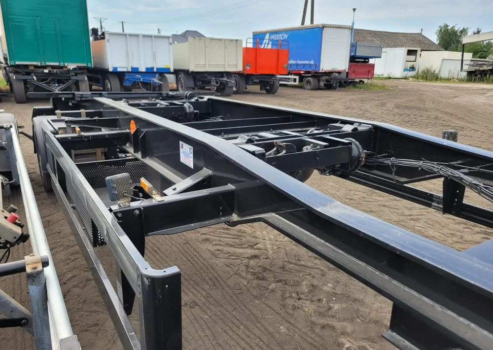 Reboque ampliroll/ Multibenne Meiller Przyczepa do hakowca Huffermann: foto 7