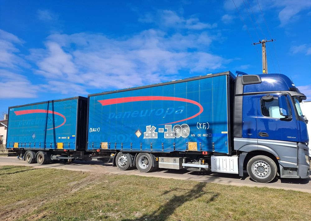 Mercedes-Benz Actros 2542 zestaw jumbo 7,70 - Caminhão com lona: foto 2 Mercedes-Benz Actros 2542 zestaw jumbo 7,70 - Caminhão com lona: foto 2