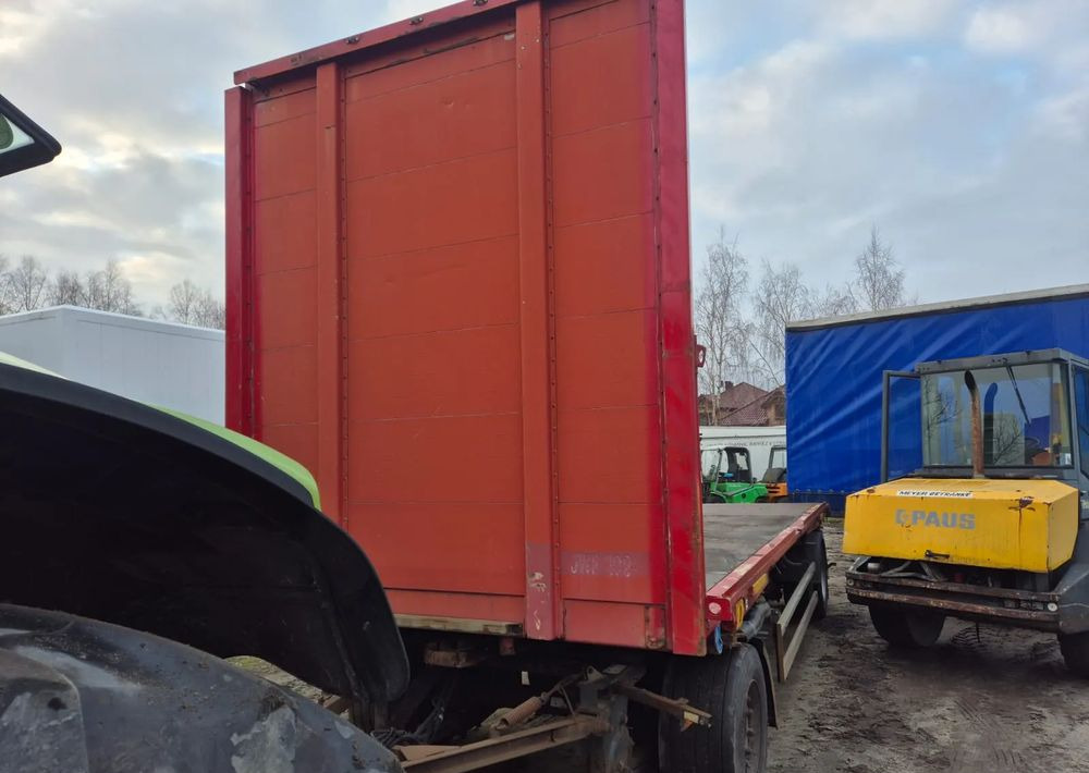 Schmitz Cargobull Przyczepa platforma Schmitz Krone - Reboque plataforma/ Caixa aberta: foto 2 Schmitz Cargobull Przyczepa platforma Schmitz Krone - Reboque plataforma/ Caixa aberta: foto 2