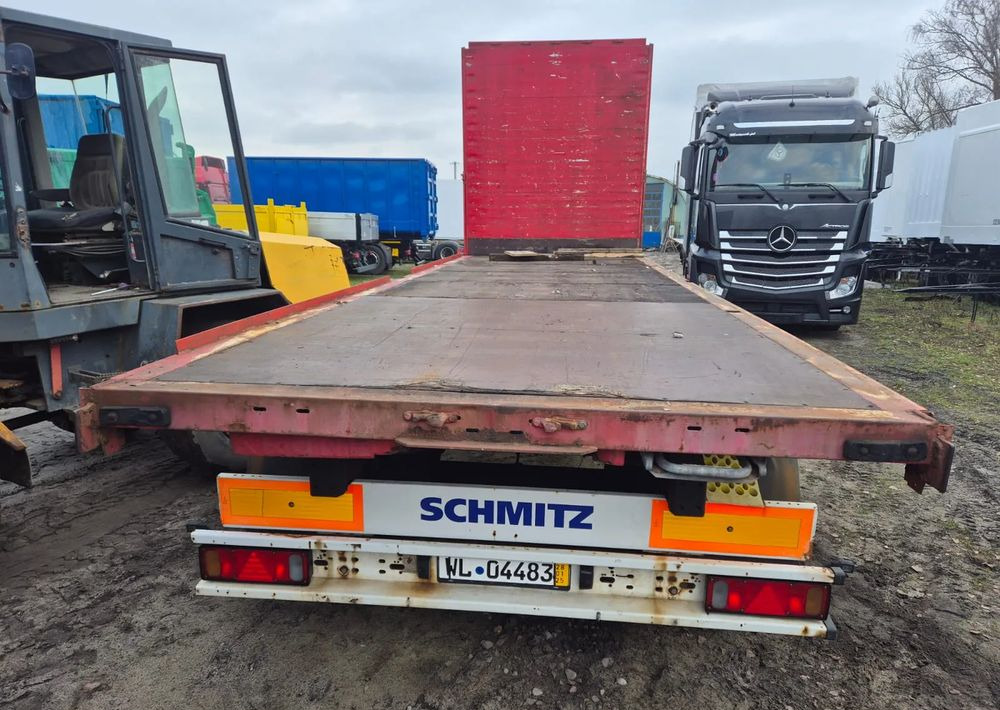 Schmitz Cargobull Przyczepa platforma Schmitz Krone - Reboque plataforma/ Caixa aberta: foto 1 Schmitz Cargobull Przyczepa platforma Schmitz Krone - Reboque plataforma/ Caixa aberta: foto 1