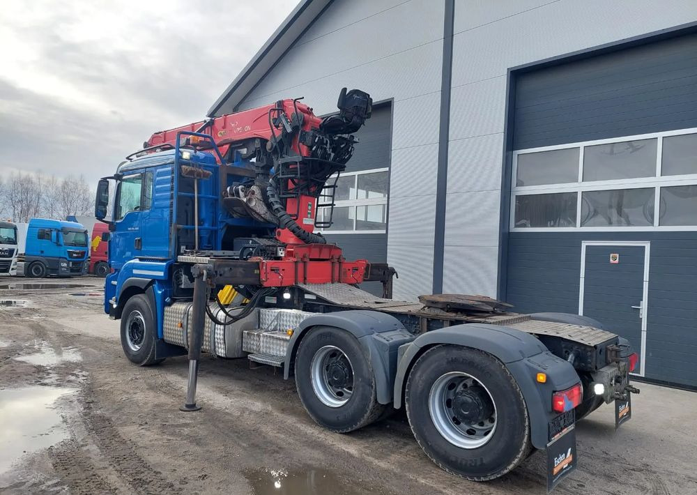 MAN TGS 26-480 6x4 do drewna PALFINGER Epsilon S 270L83 - Tractor: foto 2 MAN TGS 26-480 6x4 do drewna PALFINGER Epsilon S 270L83 - Tractor: foto 2