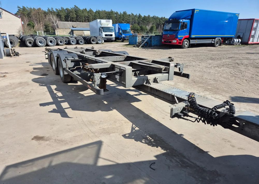 Wecon Przyczepa jumbo tandem Wecon BDF Krone, ocynkowana - Reboque transportador de contêineres/ Caixa móvel: foto 1 Wecon Przyczepa jumbo tandem Wecon BDF Krone, ocynkowana - Reboque transportador de contêineres/ Caixa móvel: foto 1