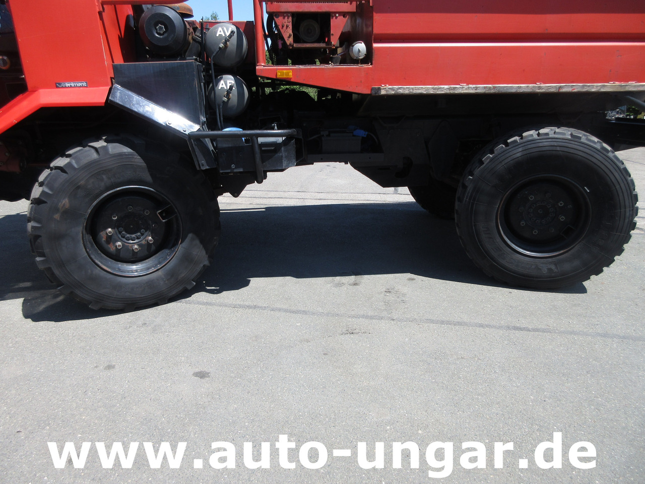 Carro de bombeiro BRIMONT PM ETR Feuerwehr 4x4x4 AHK verwindbarer Rahmen Off-Road Winde Kriechgang: foto 28