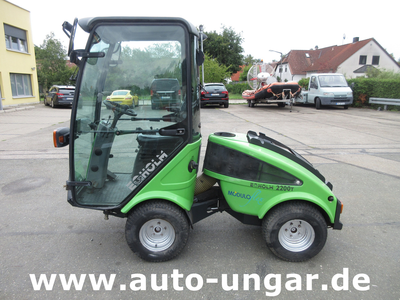 Egholm 2200 T Moduloflex 4x4 Knicklenkung Baujahr 2009 Daihatsu DM950 Diesel - Trator municipal: foto 4 Egholm 2200 T Moduloflex 4x4 Knicklenkung Baujahr 2009 Daihatsu DM950 Diesel - Trator municipal: foto 4