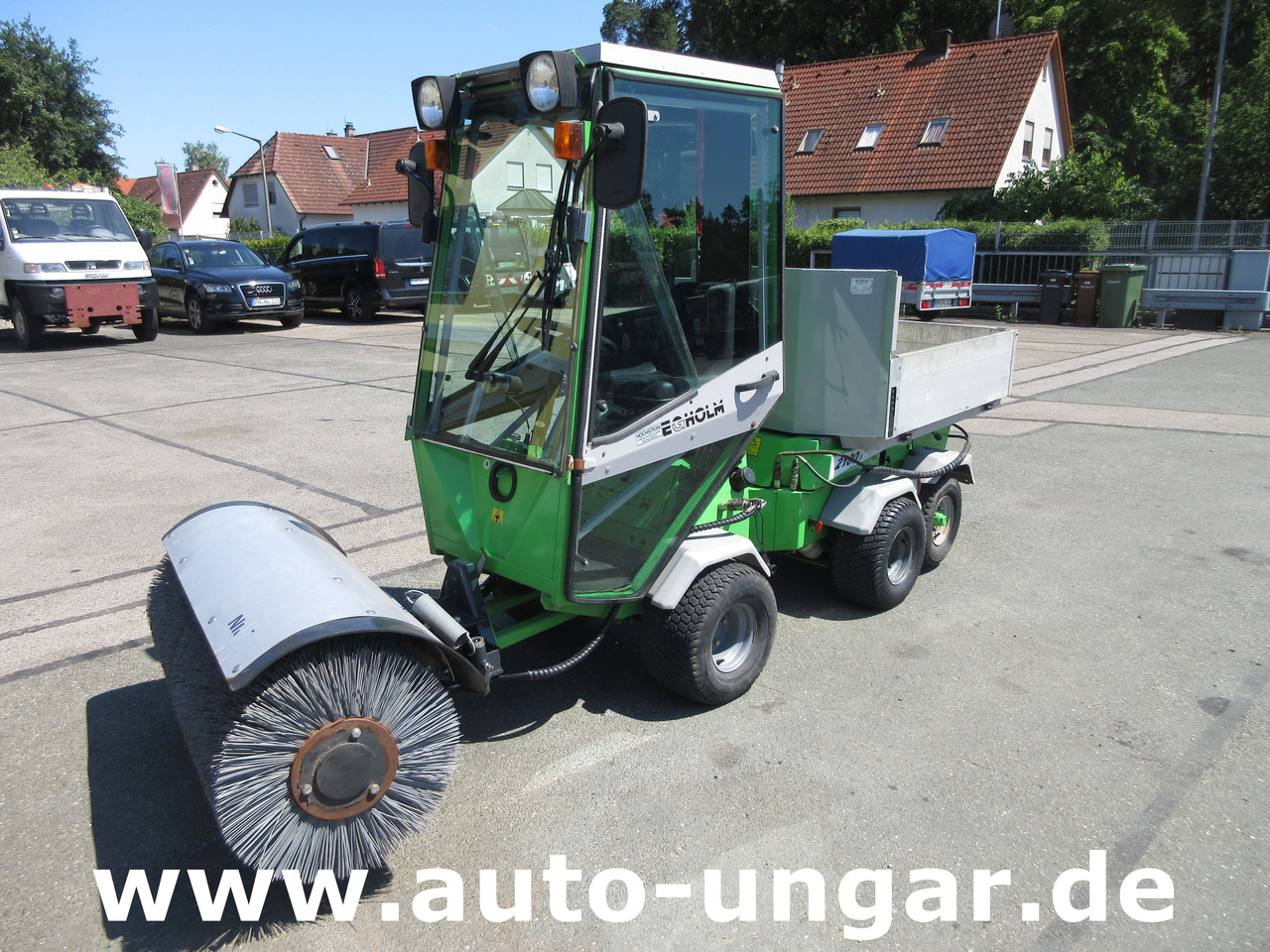 Egholm Nilfisk 2100 Powerflex 4x4 Kipper AHK Hydraulik Bürste Winterdienst - Trator municipal: foto 2 Egholm Nilfisk 2100 Powerflex 4x4 Kipper AHK Hydraulik Bürste Winterdienst - Trator municipal: foto 2