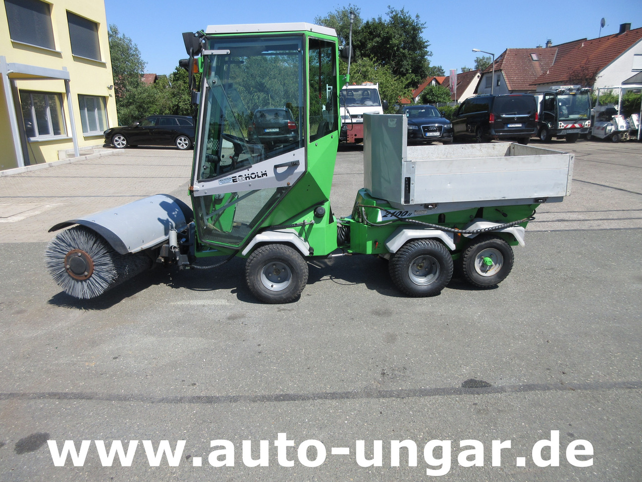 Egholm Nilfisk 2100 Powerflex 4x4 Kipper AHK Hydraulik Bürste Winterdienst - Trator municipal: foto 3 Egholm Nilfisk 2100 Powerflex 4x4 Kipper AHK Hydraulik Bürste Winterdienst - Trator municipal: foto 3