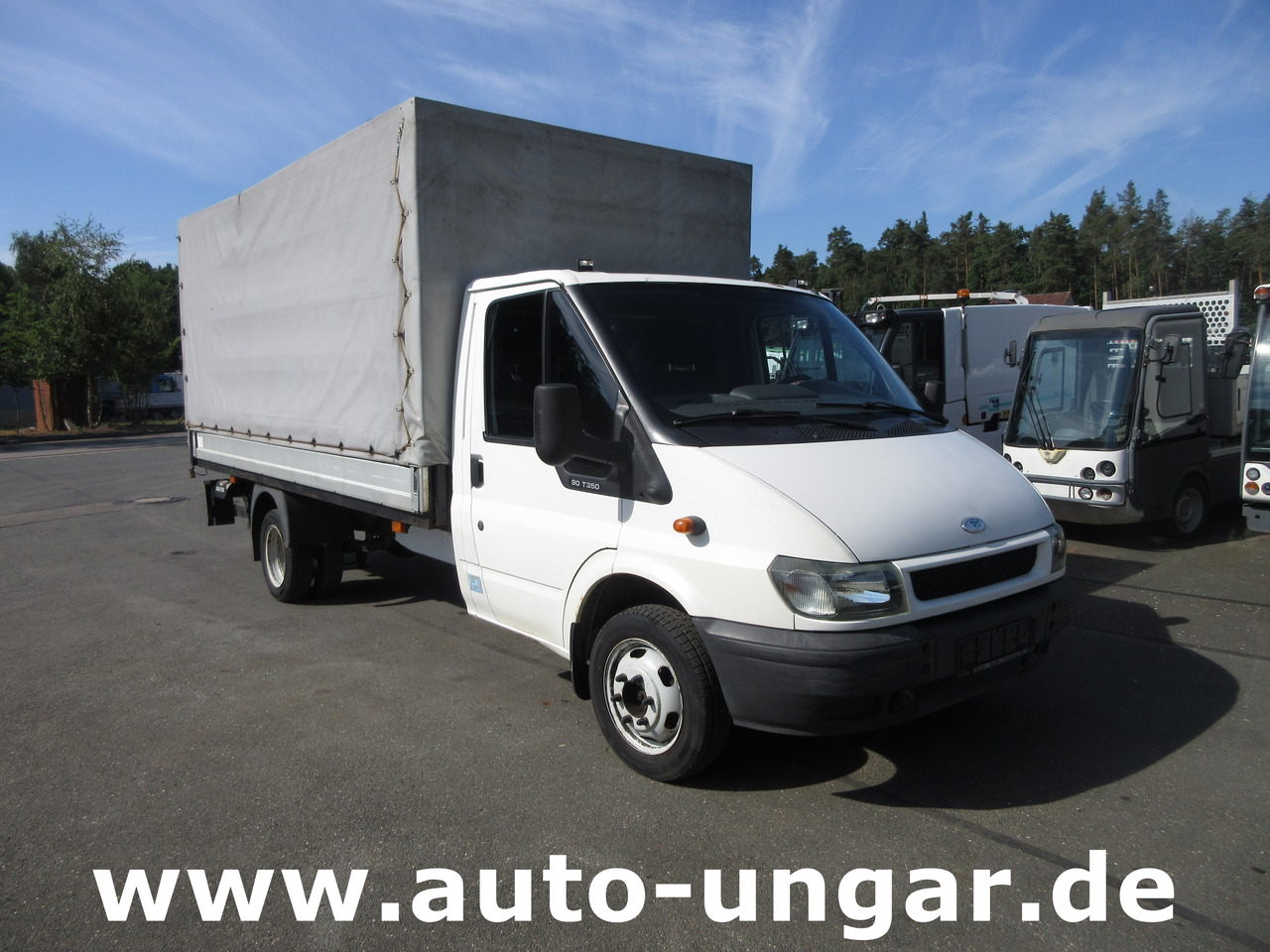Ford Transit 90T350 Tourneo 3.500kg Pritsche & Plane Dautel LBW AHK - Furgão de toldo: foto 2 Ford Transit 90T350 Tourneo 3.500kg Pritsche & Plane Dautel LBW AHK - Furgão de toldo: foto 2