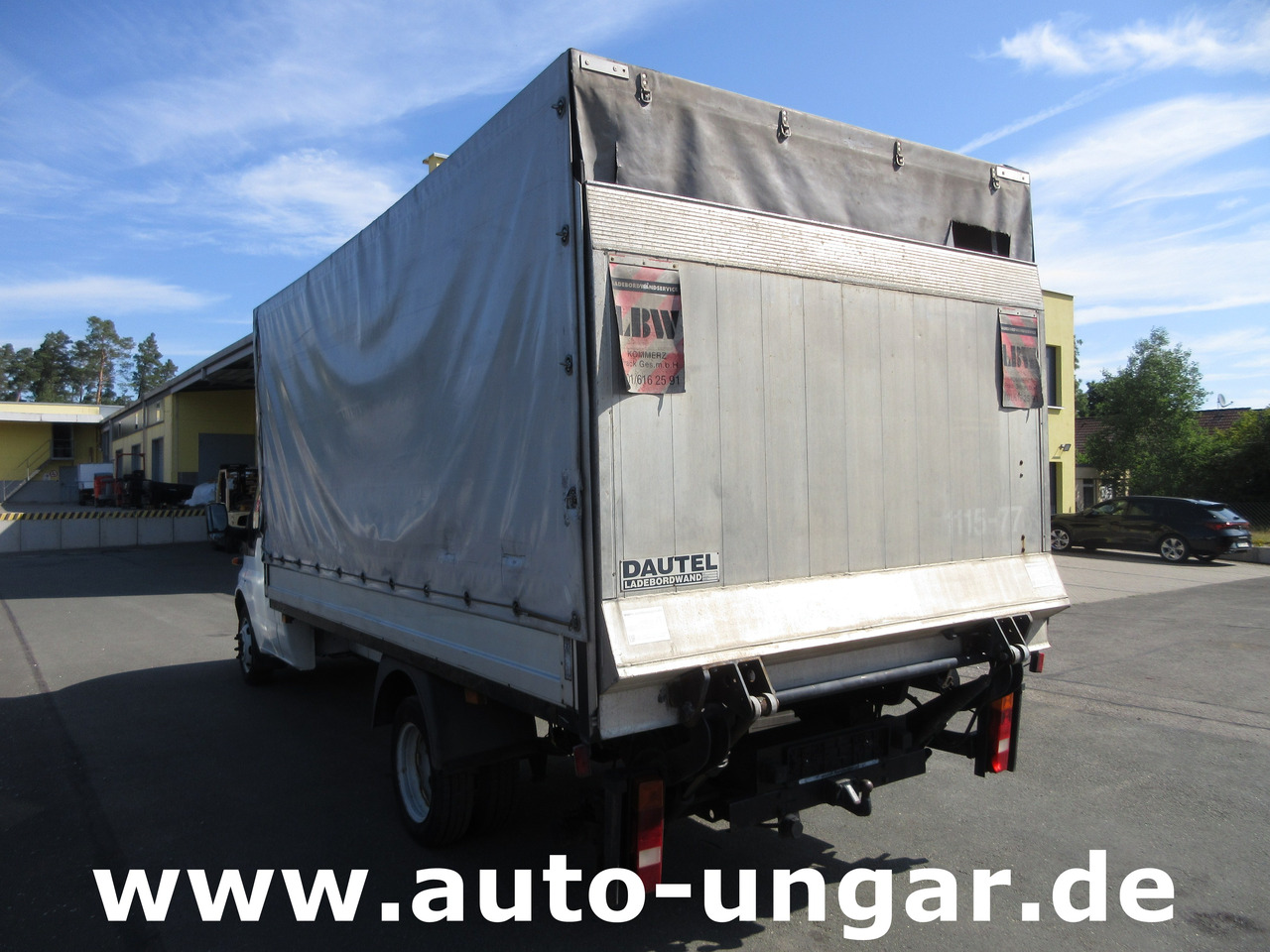Ford Transit 90T350 Tourneo 3.500kg Pritsche & Plane Dautel LBW AHK - Furgão de toldo: foto 5 Ford Transit 90T350 Tourneo 3.500kg Pritsche & Plane Dautel LBW AHK - Furgão de toldo: foto 5