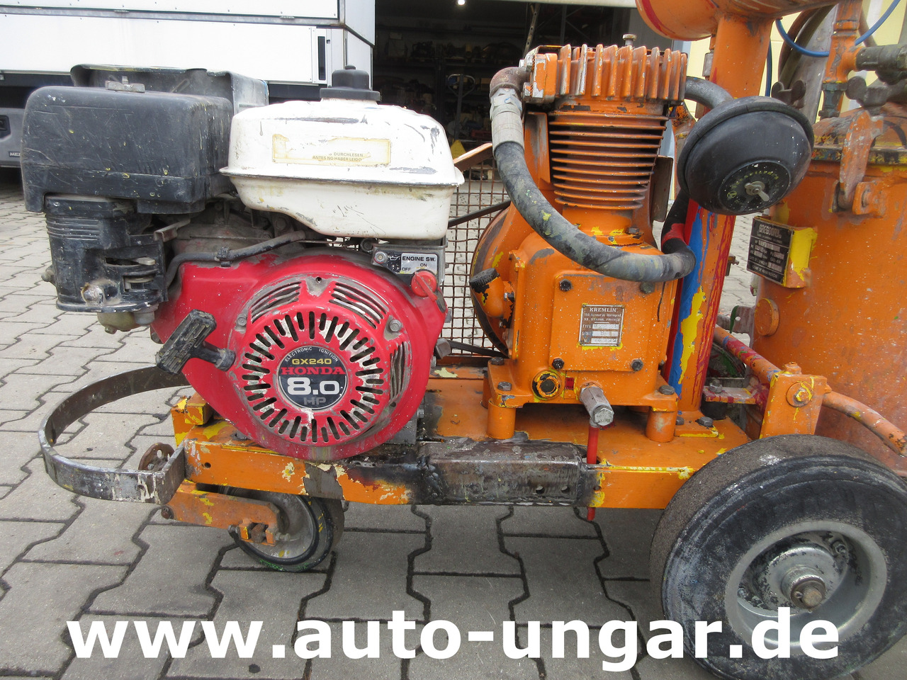 Greggory Roadmarking Straßenmarkiermaschine Hofmann Graco LineLazer Euroliners - Máquina de asfalto: foto 3 Greggory Roadmarking Straßenmarkiermaschine Hofmann Graco LineLazer Euroliners - Máquina de asfalto: foto 3