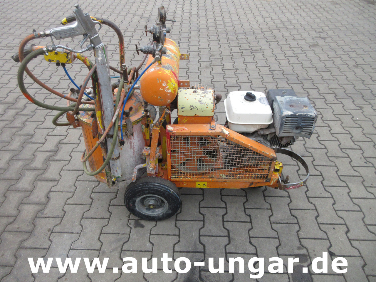 Máquina de asfalto Greggory Roadmarking Straßenmarkiermaschine Hofmann Graco LineLazer Euroliners: foto 6