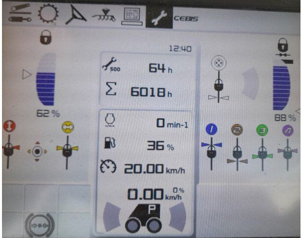 Claas Xerion 4000/783 + SGT(Bauer) - Espalhador de estrume: foto 4 Claas Xerion 4000/783 + SGT(Bauer) - Espalhador de estrume: foto 4