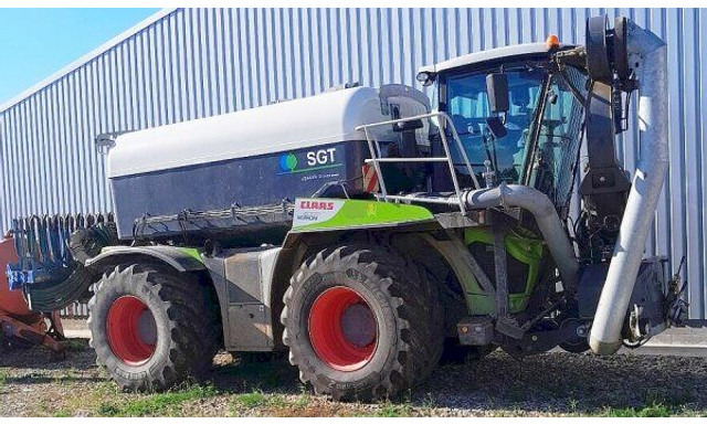 Claas Xerion 4000/783 + SGT(Bauer) - Espalhador de estrume: foto 2 Claas Xerion 4000/783 + SGT(Bauer) - Espalhador de estrume: foto 2
