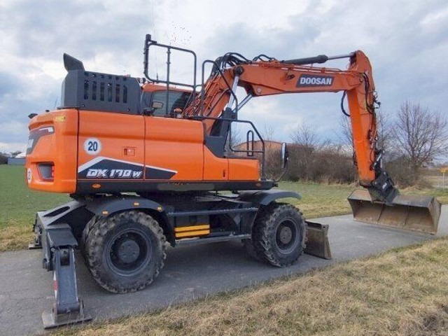 Doosan 18.6t DX170 W-7 (DEVELON) - Escavadeira de rodas: foto 2 Doosan 18.6t DX170 W-7 (DEVELON) - Escavadeira de rodas: foto 2