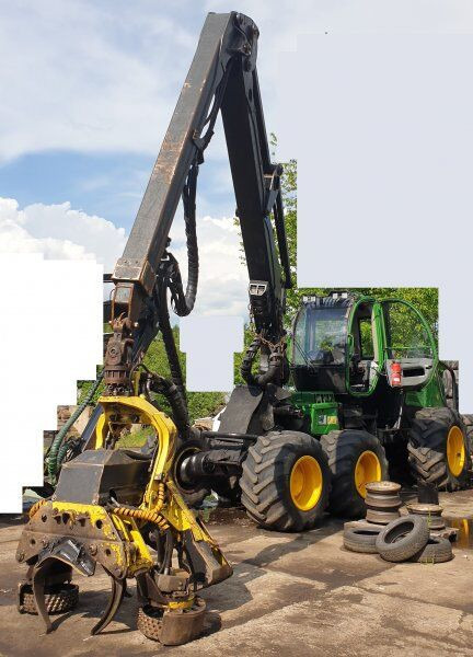 John Deere 1270E 6W - Harvester: foto 2 John Deere 1270E 6W - Harvester: foto 2