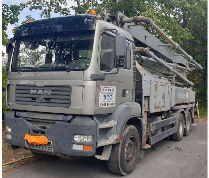 MAN KCP38 +6x4 TGA 33.400 - Bomba de betão estacionária: foto 1 MAN KCP38 +6x4 TGA 33.400 - Bomba de betão estacionária: foto 1