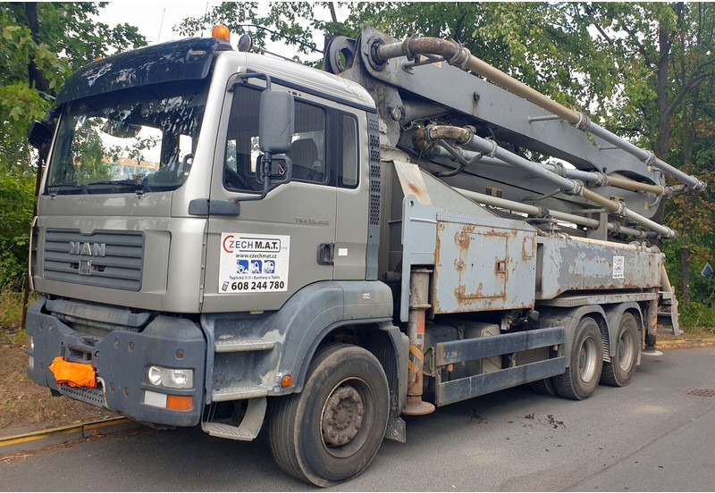 MAN KCP38 +6x4 TGA 33.400 - Bomba de betão estacionária: foto 2 MAN KCP38 +6x4 TGA 33.400 - Bomba de betão estacionária: foto 2